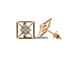 0.40 Karat Cubic Zirkonia 18k Solid Rose Gold Schrauben Rückseite Ohrstecker - £343.13 GBP