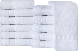 12 Pack 13” × 13” Soft Cotton Washcloths for Bathroom, Kitchen, Hotel, S... - £25.60 GBP