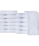 12 Pack 13” × 13” Soft Cotton Washcloths for Bathroom, Kitchen, Hotel, S... - £25.88 GBP