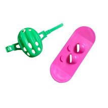 2 Mini Doll Skate Boards and 2 Helmets~for 6&quot; Fashion Dolls - £3.92 GBP