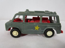 TootsieToy Rescue Van Ambulance Green Military Made in U.S.A. - £10.11 GBP
