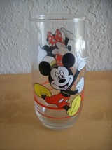 Disney Mickey &amp; Minnie Mouse Tall Glass  - £11.96 GBP