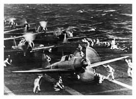 Japanese Aircraft Prepare To Attack Pearl Habor WW2 5X7 Photo - $11.32