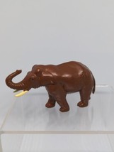 Elephant Asian  Replica plastic 3 inches long Dark Brown Tusk - £5.95 GBP