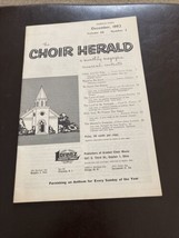Choir Herald - December 1962 Volume 66 Number 3 - $5.45