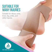 Dynarex Elastic Wrap Bandage Latex‑Free, Compression with Clips, 3″x5 yd... - $41.13 CAD
