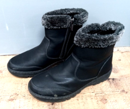 Khombu Addison Women&#39;s Memory Foam All-Weather Boot Black Size US 8 - £15.97 GBP