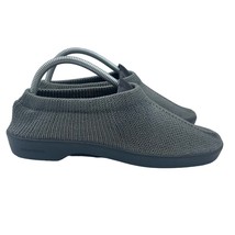 Arcopedico Sec V Spa Shoes Loafers Stretch Knit Slip On Gray Womens 40 9 - $39.59