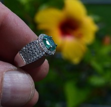 Emerald Ring Size 7. A 1.37cwt.  Independent Master Valuer Appraised for $710US - £282.80 GBP