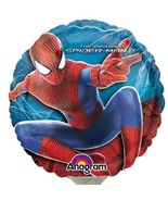 Spider-Man Foil Mylar Balloon Birthday Party Decorations 18&quot; Round 1 Per... - $54.40 MXN