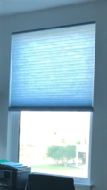 NEW Clear Blue Sky Honeycomb 3/4&quot; Cellular Cordless Shade - 36 1/8&quot; x 60... - £24.85 GBP