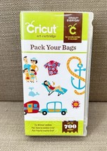 Cricut Cartridge Pack Your Bags Travel Scrapbooking Camper Cruise Airpla... - $177.07 MXN