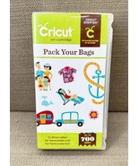 Cricut Cartridge Pack Your Bags Travel Scrapbooking Camper Cruise Airpla... - $177.07 MXN