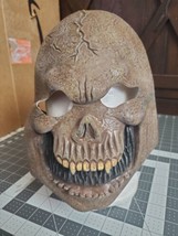 Cinema secrets Vintage Grim Reaper skull half mask halloween adult elastic band  - £7.93 GBP
