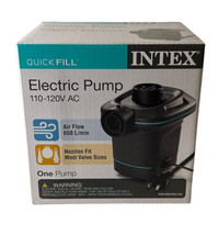 Intex Quick Fill Electric Pump 110-120V AC Inflates &amp; Deflates 650 L/min... - £14.04 GBP
