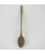 Antique Primitive Wooden Spoon Long Handle 13&quot; Farmhouse Rustic Kitchen ... - £19.97 GBP
