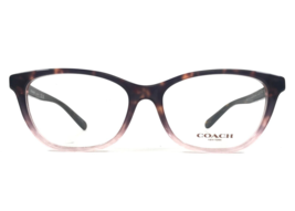 Coach Eyeglasses Frames HC6180 5650 Rose Tortoise Gradient Cat Eye 54-16-140 - $59.39