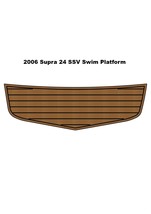 2006 Supra 24 SSV Swim Platform Step Pad Boat EVA Foam Faux Teak Deck Floor Mat - £243.75 GBP