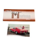 Ford Mustang 1968 Owners Manual Softcover and Ford Postcard Lot 2 Vintag... - $44.50