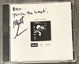 Black &amp; White - Matt Smith - CD - Signed - Disk is excellent - £7.79 GBP