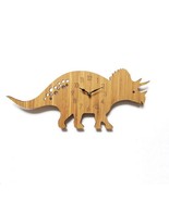 Dinosaur Triceratops Clock| Kids Clock| Child Room Decor| Dinosaur Theme... - $29.89