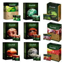 Greenfield  100tb х 9 Boxes = 900 Tea Bags  Made Russia NO GMO NEW SEALE... - £140.59 GBP