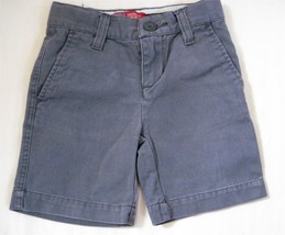 Girl Size 4 Faded Glory Gray Shorts Cotton Adjustable Waist Inseam 5" - $7.25