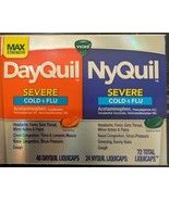 Vicks DayQuil NyQuil Severe Cold Flu Liquid Capsules - 72 Count (Exp: 07... - €20,46 EUR