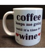 11 oz. Ceramic Mug with Coffee Keeps Me Going design  - $224.15 MXN