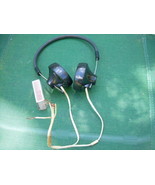 Vintage Soviet Russian Ussr Radio Headphones TG-1 1500 OHMS Bakelite Ste... - $40.58 CAD