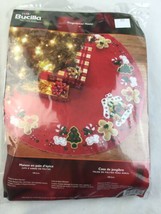 Bucilla Gingerbread House/Man Christmas Tree Skirt Kit New In Package 85133 - £156.04 GBP