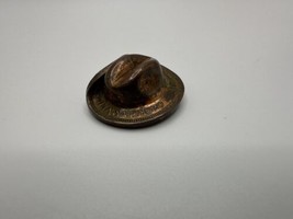 Vintage Australian Hat Penny Brooch 2.9cm - $29.70