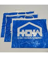 Lot Of (3) Vintage Home Owners Warranty 15&quot;x12&quot; Snap Bags - $10.91 CAD