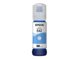 EPSON 542 EcoTank Ink Ultra-high Capacity Bottle Cyan (T542220-S) Works ... - £32.21 GBP