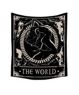 Anyhouz Tapestry Black World 230X180 cm Tarot Card Psychedelic Scene Art... - $58.90