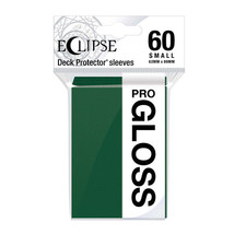 Eclipse Deck Protector Gloss Sleeves S 60pcs - Forest Green - $430.04 MXN