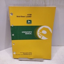 John Deere 675B Skid Steer Loader Owner Operator Manual OMM79635 NOS - $14.84