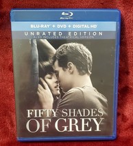Fifty Shades of Grey (Blu-ray/DVD, 2015, 2-Disc Set, Includes Digital Co... - $5.59