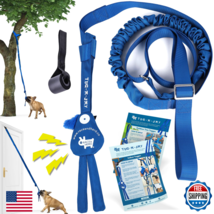 Race&amp;Herd Tug-A-Jay Tree Tugger - Outdoor Dog Toy, Bungee Tether, Tug-of... - $34.83
