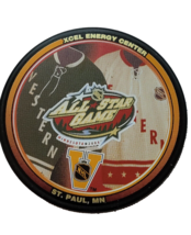 2004 NHL All Star Game Hockey Puck Vintage Jerseys Xcel Energy Minnesota Wild - $16.69