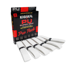 KARAKAL PU Super Original Assorted Grip Racket Racquet Grip White 6pcs K... - $43.46