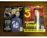 Lot Of (2) Babylon 5 Official Monthly Magazines 7 11 - £48.22 GBP