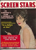 Screen Stars 2/1962-Liz Taylor cover-Sinatra, Connie Stevens, Diane McBain, S... - £53.69 GBP