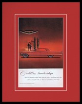 1962 Cadillac Sedan de Ville Framed 11x14 ORIGINAL Vintage Advertisement - £35.19 GBP