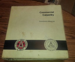 VTG commercial carpentry curriculum ACGA ASS General Contractors America... - £23.71 GBP