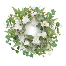 Mixed Floral and Foliage Candle Ring 17.5&quot;D - $53.08