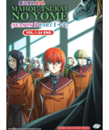 DVD Anime Mahou Tsukai No Yome Season 2 (Part 1+2) (1-24 End) English Al... - £46.84 GBP