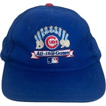 Vintage 1990 All Star Game Chicago Cubs Baseball Hat MLB The G Cap Blue ... - £21.86 GBP