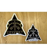 Tops Knives Vinyl Logo Sticker Decal, Set Of 2  2025 Shot Show NEW - $13.57 CAD