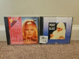 Lot of 2 Peggy Lee CDs: Seductive, Peggy Sings The Blues - £6.82 GBP